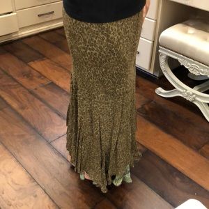 Cabo size large reversible long skirt!